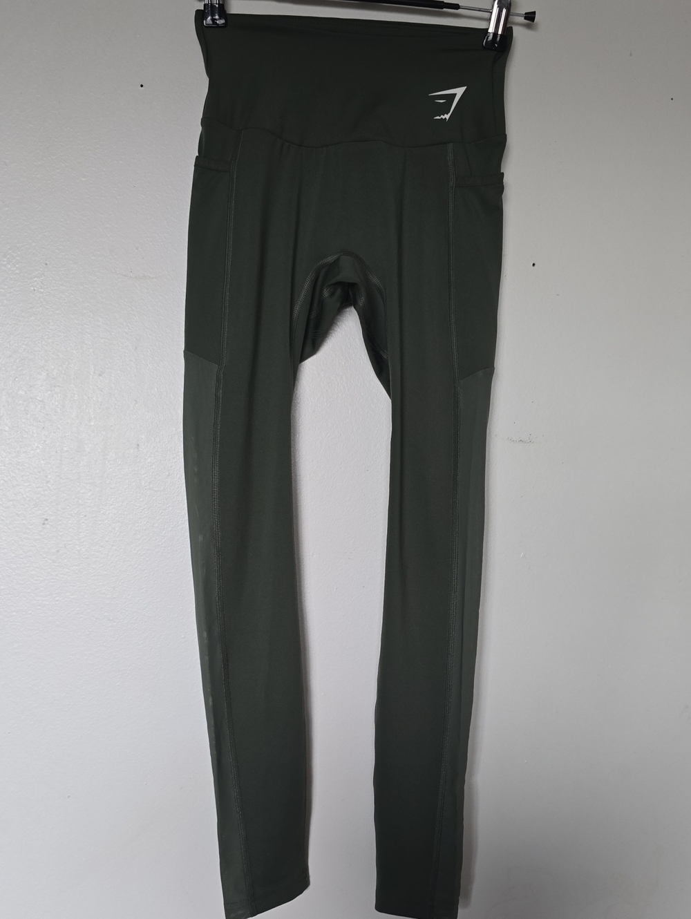 Gymshark Olive Green Women's High-Waist Leggings